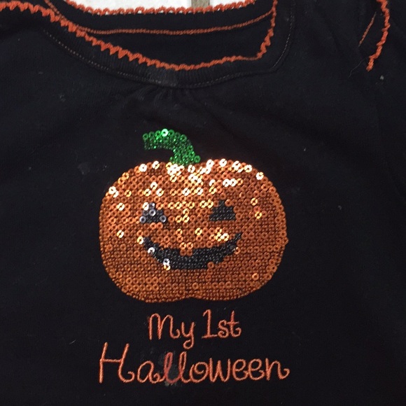 6-9 mos First Halloween onesie tutu - Picture 2 of 2